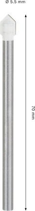 Mata Bor Keramik Lunak Bosch CYL-9 5,5 x 70 mm.